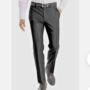🕶️CALVIN KLEIN🕶️MENS GRAY DRESS SLACKS 40X29 NWT!!!